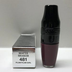 LANCOME MATT SHAKER LIQUID LIPSTICK #481 PLUM PLUM GIRL NIB